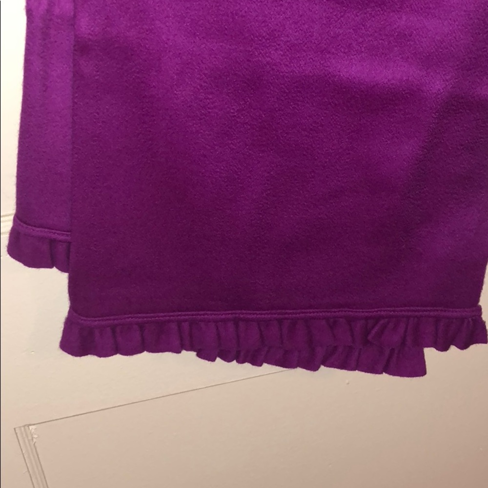 Talbots cashmere wrap fuchsia magenta pink